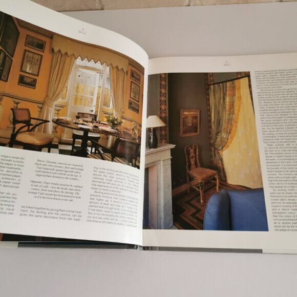 1990 Finishing Touches Book Interior Decor Design Elizabeth Hilliard Grey Book - Picture 6 of 8